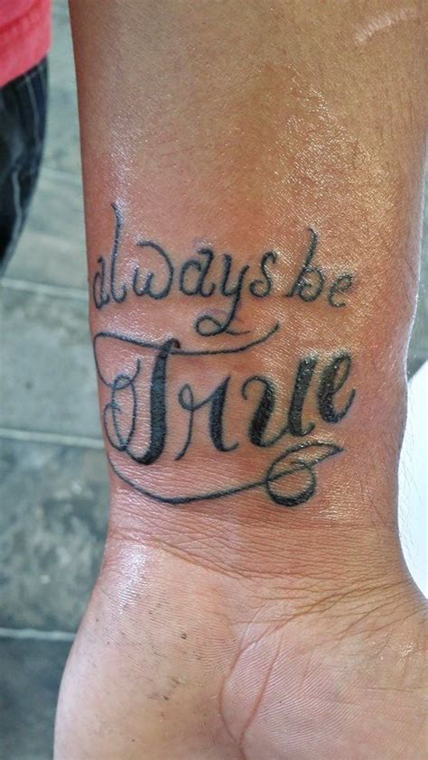 Be True Tattoo